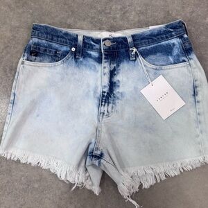 NWT KANCAN bleached shorts